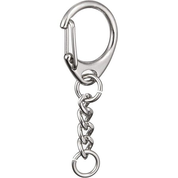 日本紐釦貿易 ワンタッチキーホルダー金具