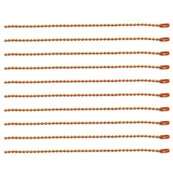 日本紐釦貿易(Nippon Chuko) カラーボールチェーン