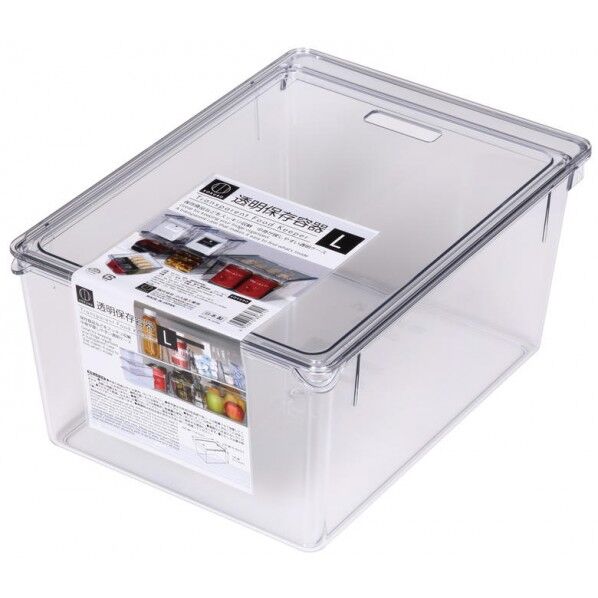 透明保存容器 L