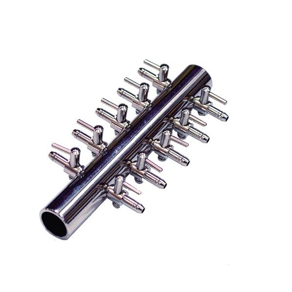 エアーポンプ ステンレス 10方コック(分岐管) 1個