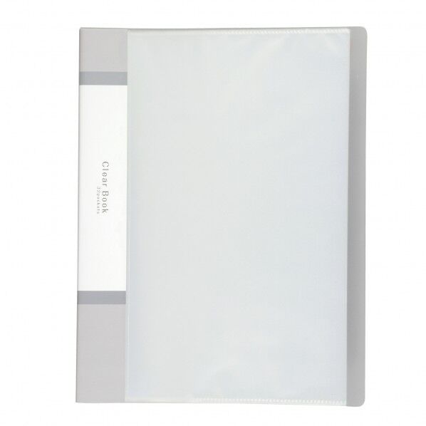 クリアブックA4 横入れ 40ポケット クリア