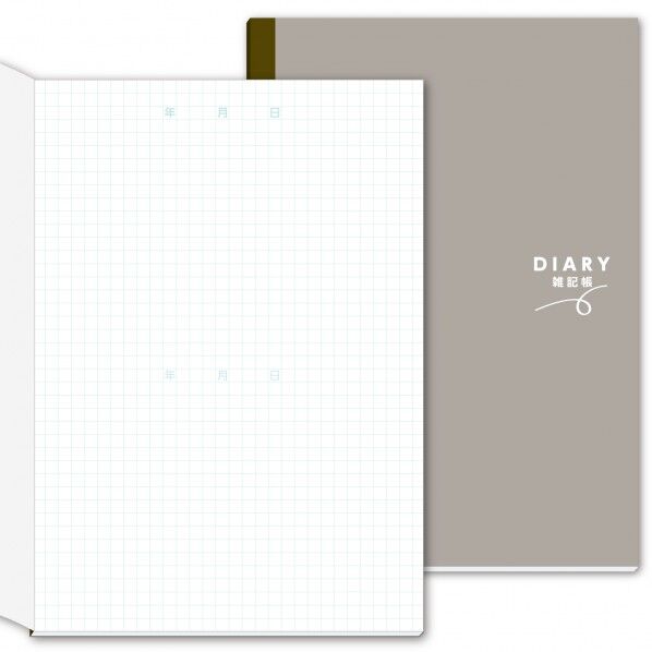 DIARY雑記帳 A5 10冊 74715 1セット