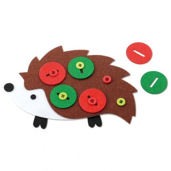 ボタンあそび はりねずみ 21591 1個...