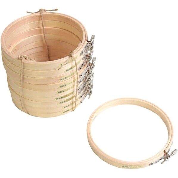 日本竹品工業 日本竹品 刺しゅう枠 お徳用 S2-2-10 10組