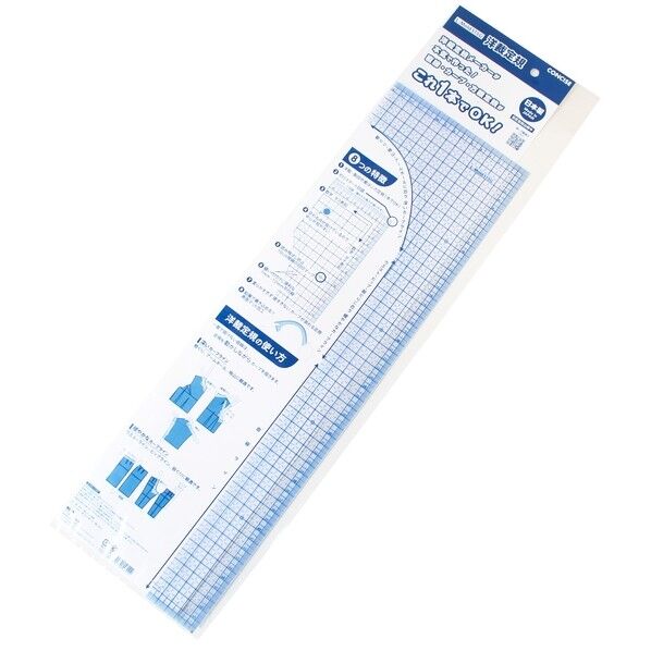 コンサイス 洋裁用L尺定規 方眼