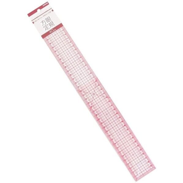 コンサイス 洋裁方眼定規 メモリ張合せ