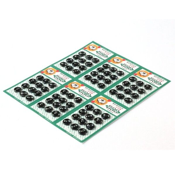 石崎プレス工業 石崎プレス 500番 スナップ 1番 10mm 黒 F500-1B 1枚