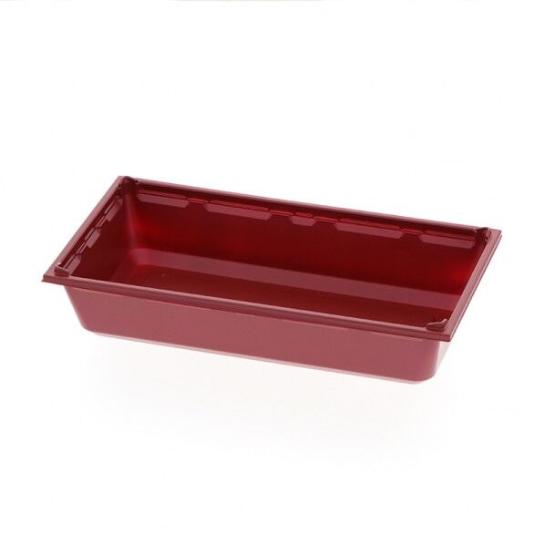 弁当容器 ワン折重 底 73×38A 赤