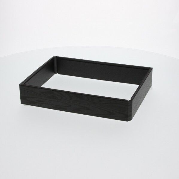 弁当容器 ワン折重 縁 81×55(45) 黒焼杉