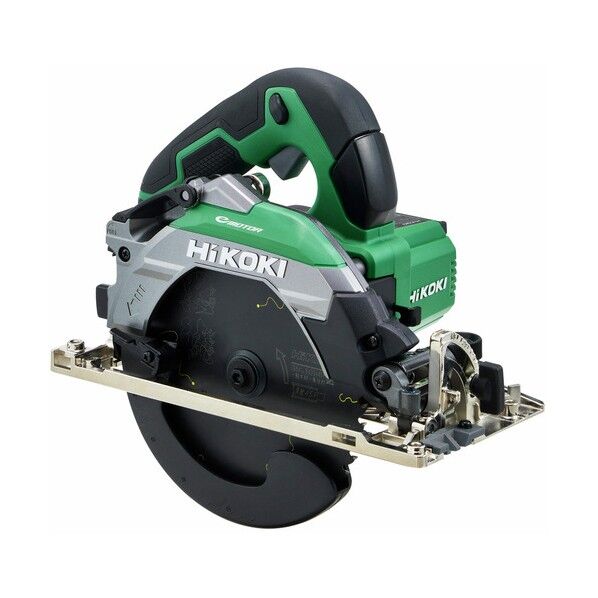 AC100V 深切り電子丸のこ アグレッシブグリーン 165mm C6MEY2 1台