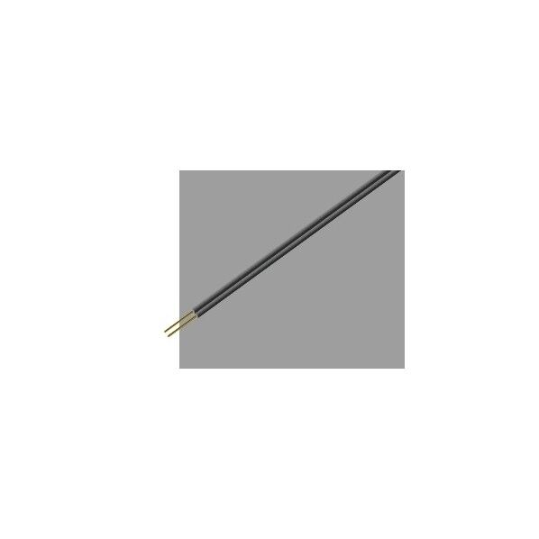 関西通信電線 屋内通信用ビニル平形電線(TIVF) TIVF 2C×0.8mm 灰 200m