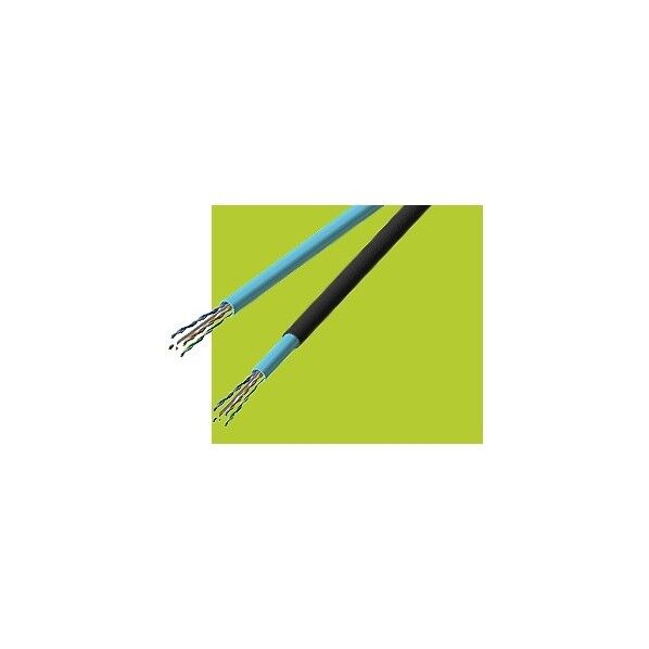 関西通信電線 カテゴリ6LANケーブル(UTP-C6) UTP-C6 (0.5x4P) 黒 100m