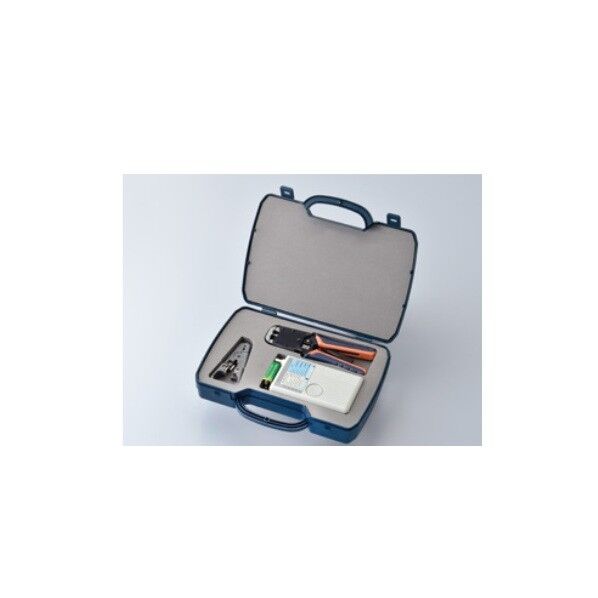 モジュラープラグ圧着工具3点セット 圧着工具、ケーブルテスター、ケーブルストリッパー