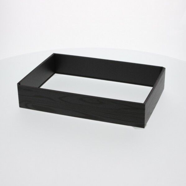 弁当容器 ワン折重 縁 90×60(50) 黒焼杉