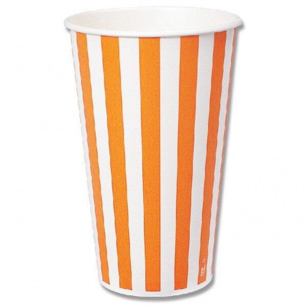 紙コップ 約18オンス SCM-545PP ストライプ