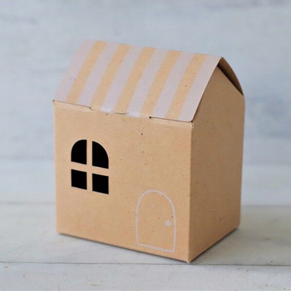 ギフト箱 お菓子のおうち mini  95435 クラフト