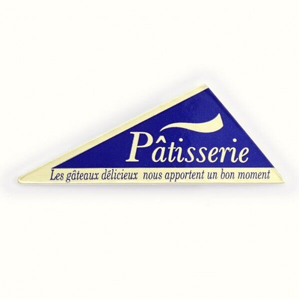 ケーキピック 349 藍 三角ー2