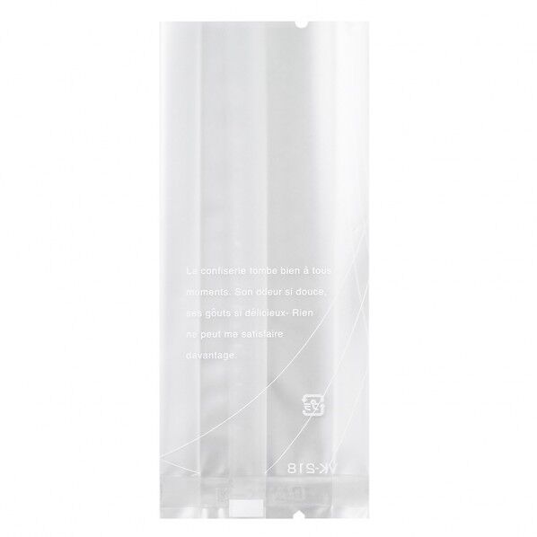 ガゼット袋 マット フランス語柄  VK-218