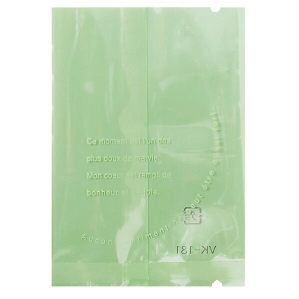 クッキー･マカロン用袋 仏語柄 合掌貼り  VK-181-G グリーン