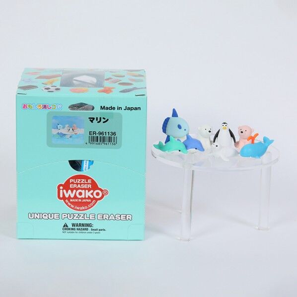 マリン 消しゴム 60個入 ER-961136