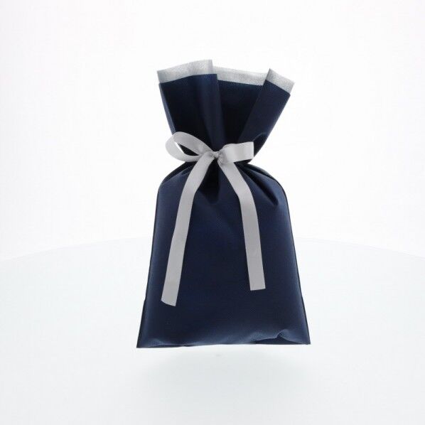 不織布巾着袋 FK3084 ネイビーS