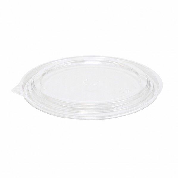 ケーピープラテック 食品容器 KMカップ 中皿用嵌合フタ KM-127 外寸:φ112×高10mm 004440952 50枚