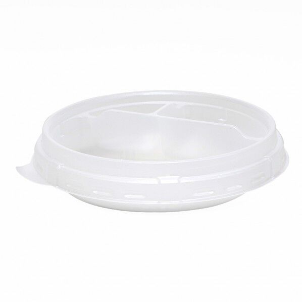 ケーピープラテック 食品容器 KMカップ 中皿3 KM140 外寸:φ142×高さ35mm 004440959 50枚