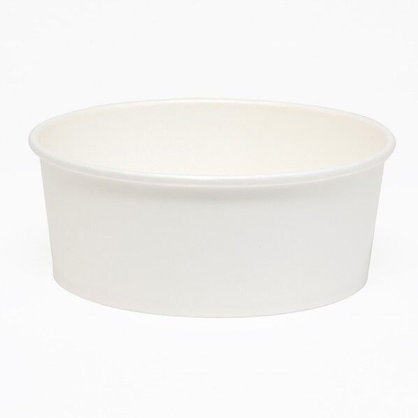 ケーピープラテック 食品容器 KMカップ 本体 KM165-900 白 外寸:φ165×高さ65mm 004440960 50枚