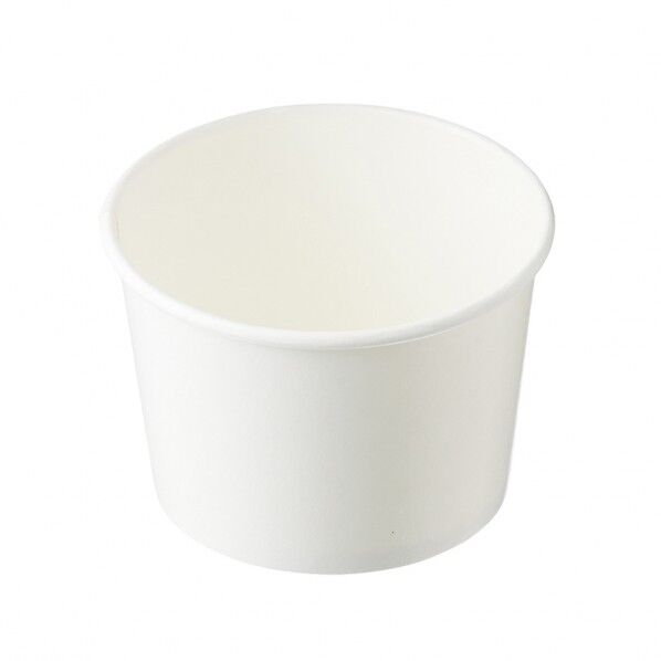 ケーピープラテック 食品容器 KMカップ 本体 KM90-270 白 外寸:φ90×高62mm 004441018 50枚