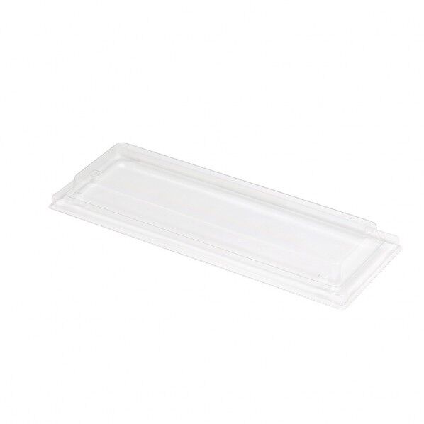 食品容器 未晒紙ボックス 透明フタ 耐熱 KM-74