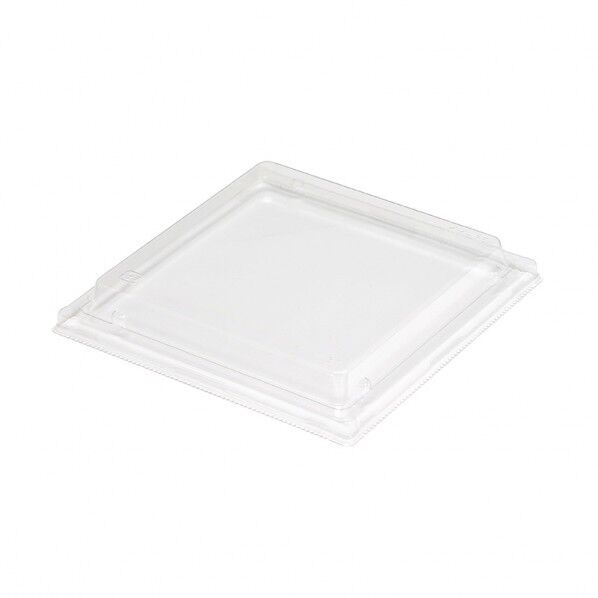 食品容器 未晒紙ボックス 透明フタ 耐熱 KM-75