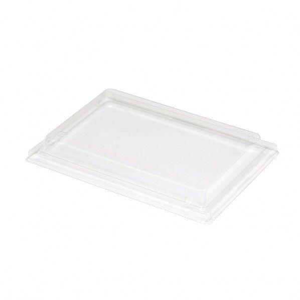 食品容器 未晒紙ボックス 透明フタ 耐熱 KM-76