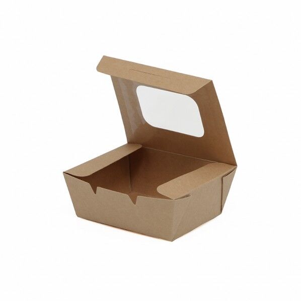 KMフードパック 小 窓有 クラフト