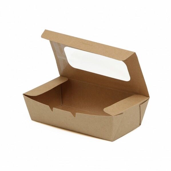 KMフードパック 中 窓有 クラフト