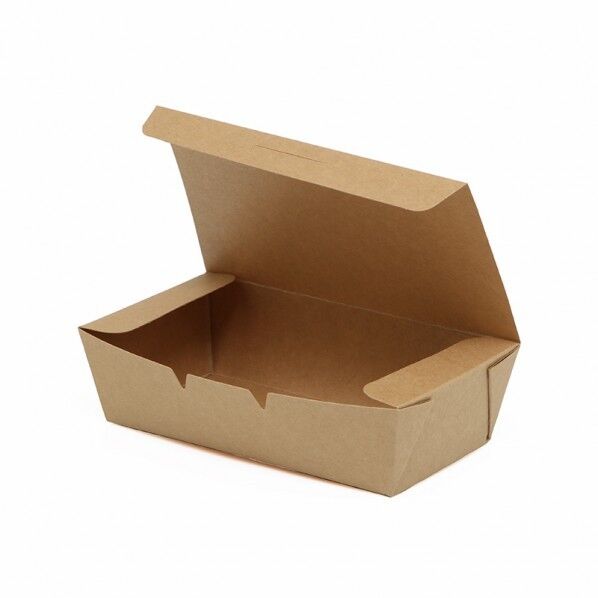 KMフードパック 中 窓無 クラフト