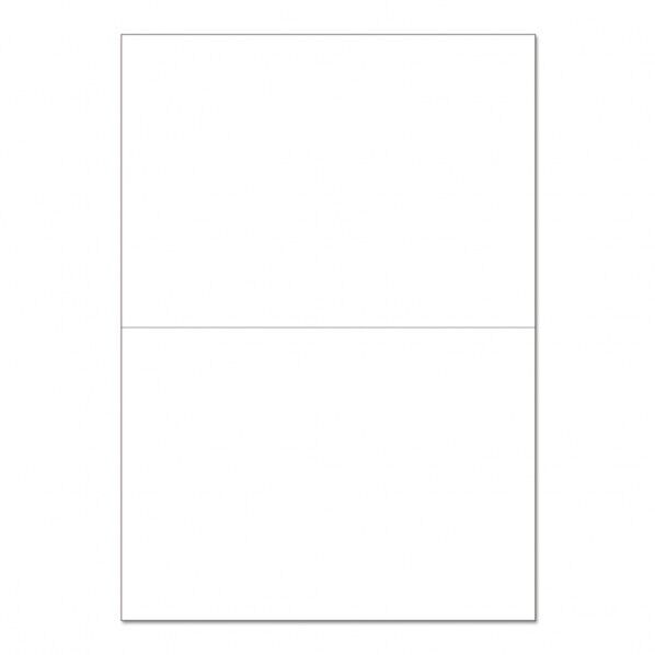 伝票用紙 A4 2分割