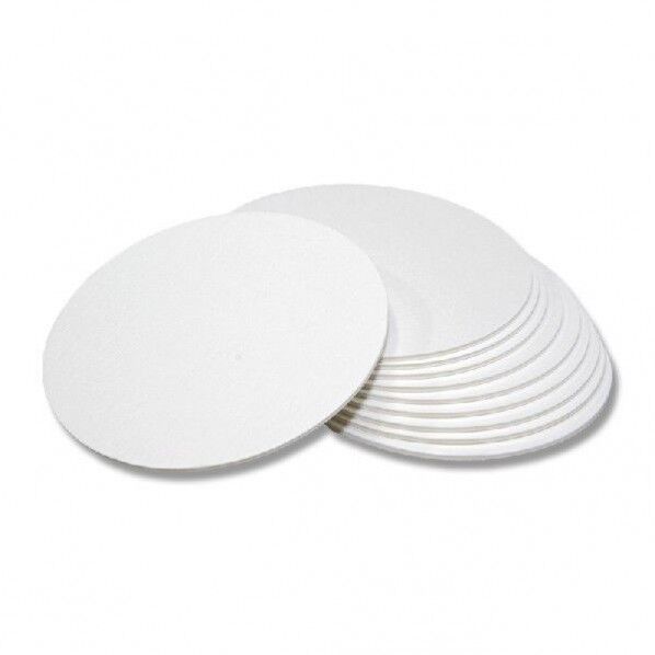 三善 紙製コースター 90 丸 2mm厚 DCP 白 直径9cm×2mm厚 004520124 100枚