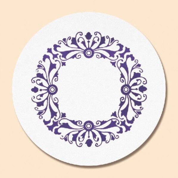 紙製コースター 90 丸 0.5mm厚 DCP 紺