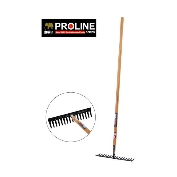 金象PRO 幅広スチールレーキ 1点