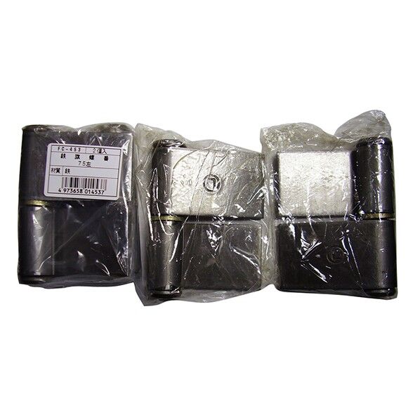 袋入 鉄旗丁番75MM 左 FJ FC-453