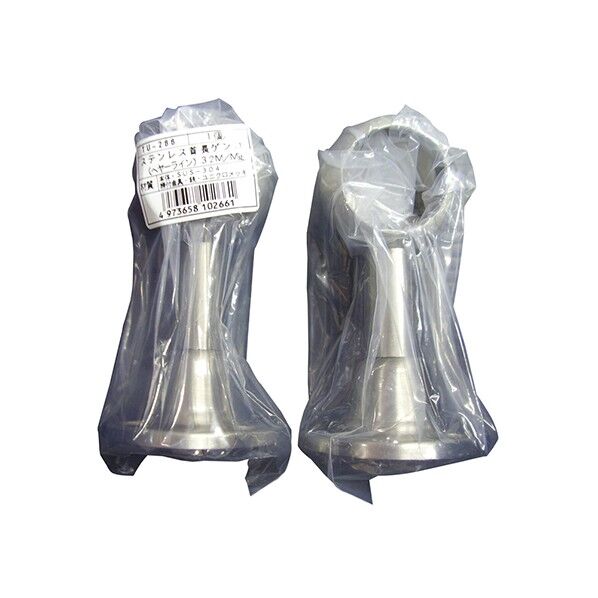 TU-266 B付 ステンレス首長ゲンコ32通し ヘアーライン