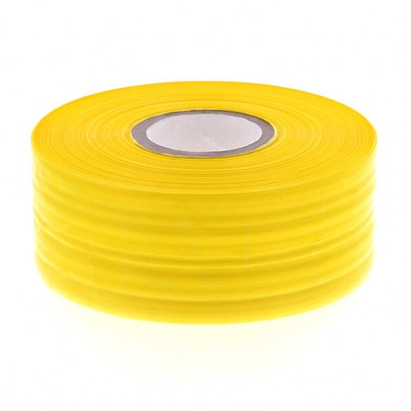 松浦産業 シャインテープ レコード巻 黄 幅50mm×約390m巻 001002124 1巻...