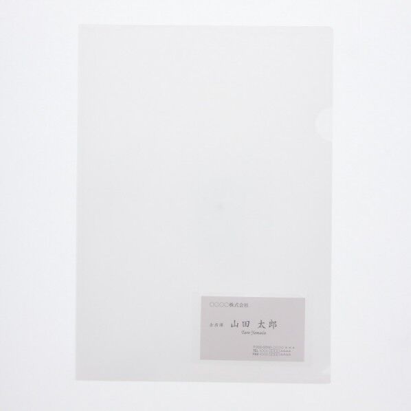 クリアホルダー A4 NO-500N