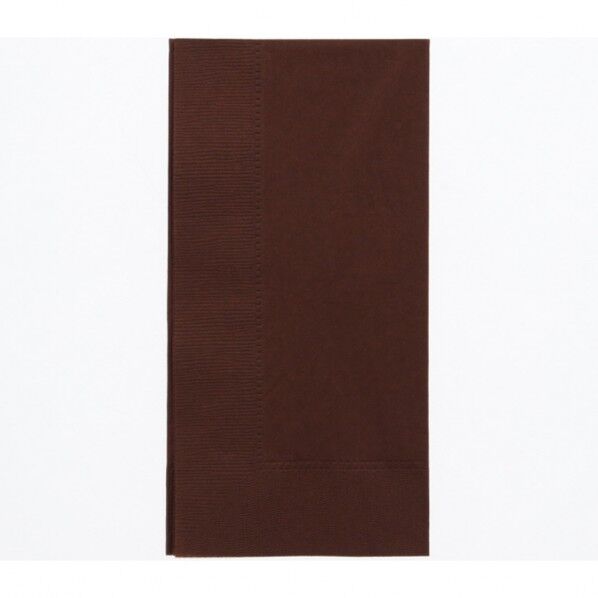 2層(2プライ)カラーナプキン Lサイズ LUC-28 チョコレート