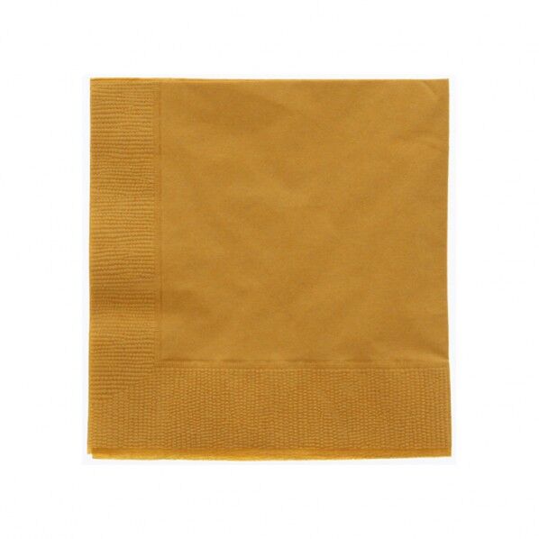 2層(2プライ)カラーナプキン Sサイズ SC-24 オレンジ