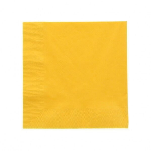 2層(2プライ)カラーナプキン Sサイズ SC-24 レモン