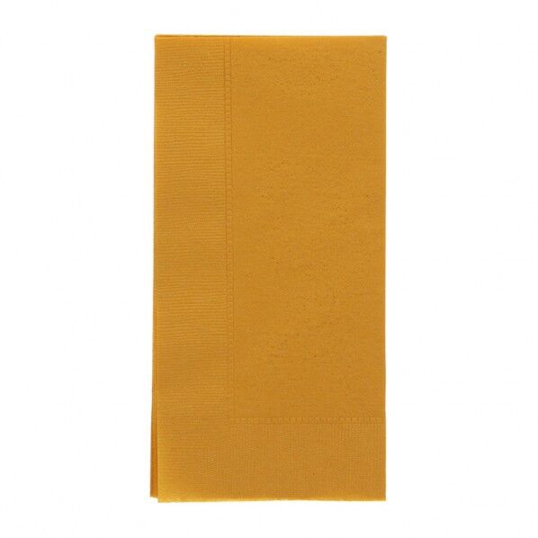 2層(2プライ)カラーナプキン Lサイズ LUC-28 オレンジ