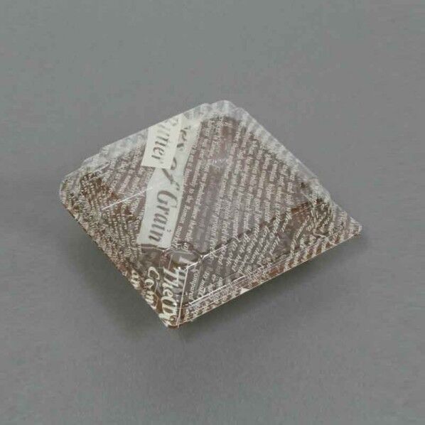 食品容器 ユニコン  LS-84-10 茶英字