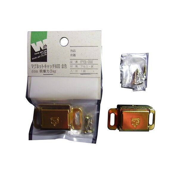 ウィズ アルミマグネットキャッチM60(金)PB-090 OO