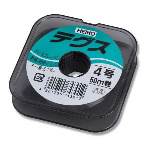 シモジマ HEIKO テグス 4号 0.33mm×50m 007309700 1個